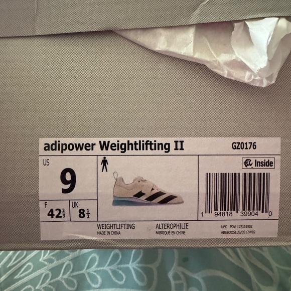 Power Lifting or Weightlifting Shoes Adidas size 11 brand new. - Picture 2 of 6